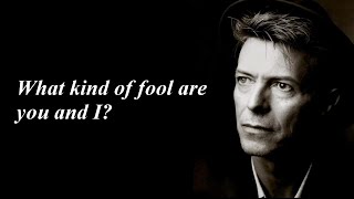 Don&#39;t Let Me Down &amp; Down (1993) David Bowie + lyrics