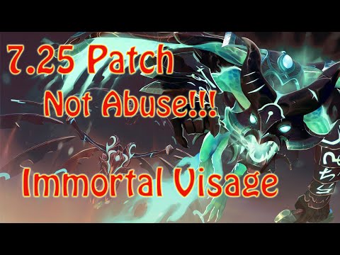 New 7.25 Patch 100% damage blocked 30 level Visage Not Abuse!!! (immortal visage)