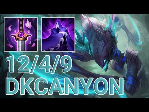 DK Canyon Kha'Zix Jungle VS Lee Sin | KR Challenger Patch 13.12