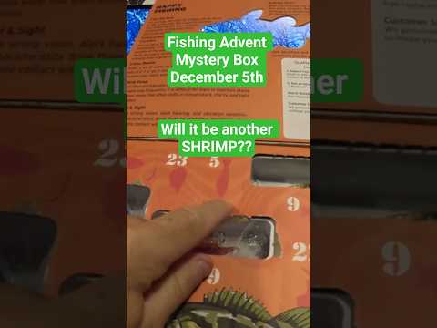 Рыболовный адвент-таинственный бокс, день 5 #рыбалка #адвент #таинственный #таинственныйбокс #вес...