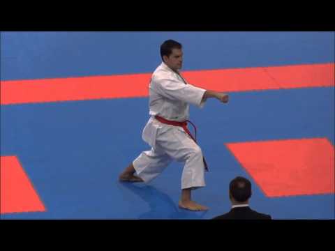 Kata GOJUSHIHO SHO by Luca Valdesi - 21st WKF World Karate Championships