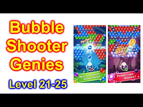 Bubble Shooter Genies Level 21-25