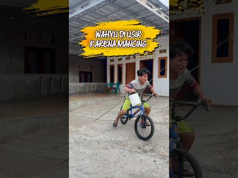 Kalian siapa nih kalo dilarang mancing tetep aja mancing #comedy #viral #fyp #wakotu