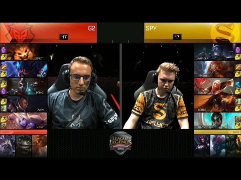 SPY vs G2 Game 2 Highlights - SPLYCE vs G2 ESPORTS EU LCS PLAYOFF FINAL Summer 2016