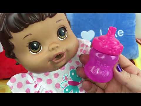 Baby Alive Better Now Baby Doll Dora Playtime Feeding and Changing Video