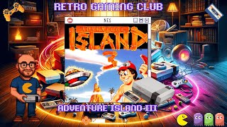 Adventure Island 3 | NES | Classic 8-Bit Dino Adventure! | Review & Gameplay