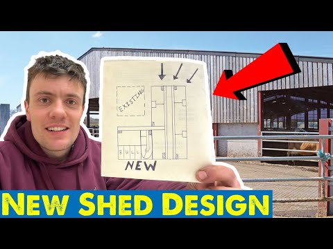 New Cattle Shed Design Almost Finished? | Welding New Stone Graipe
