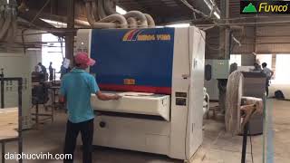 Fuvico. MÁY CHÀ NHÁM THÙNG 2 Trục Công nghệ cảm ứng 1300mm SYC-5283RP SHERNGYUAN