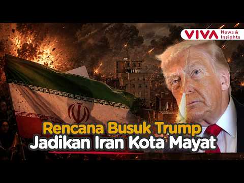Bocor Rencana Trump Ratakan dan Musnahkan Iran dengan 1 000 Rudal