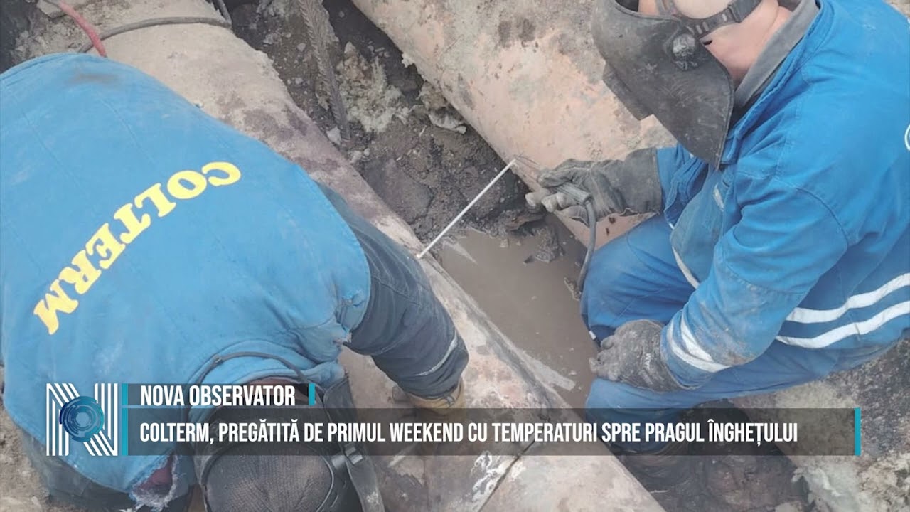 Colterm, pregătită de primul weekend cu temperaturi spre pragul înghețului