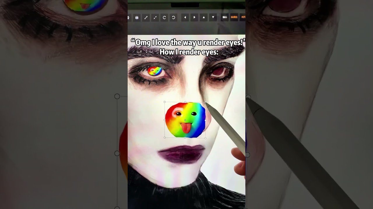 digital art #art #paintstudio #drawing #artedigital #artist #digitalart #fanart #procreate #shorts