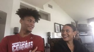 WSU's Trinity and DJ Rodman grateful to have each other during quarantine