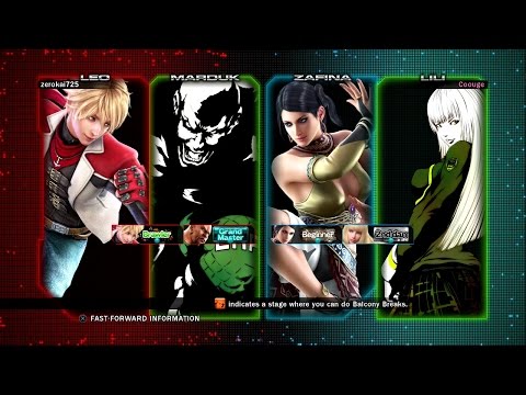 190 - Tekken Tag Tournament 2 - Coouge (Zafina/Lili) vs zerokai725 (Leo/Marduk)