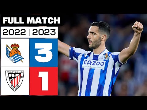 Real Sociedad 3 - 1 Athletic Club 2022/23 | PARTIDO COMPLETO