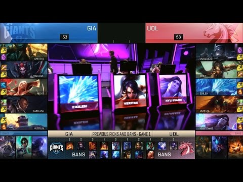 GIA vs UOL Game 2 Highlights - 2016 EULCS REGIONAL QUALIFIERS DAY 1
