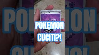 POKEMON... CUCITI?! #pokemon #pokemontcg #carte #cartecollezionabili #collezionismo