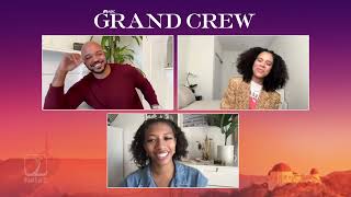 GRAND CREW interview with Grasie Mercedes and Justin Cunningham video