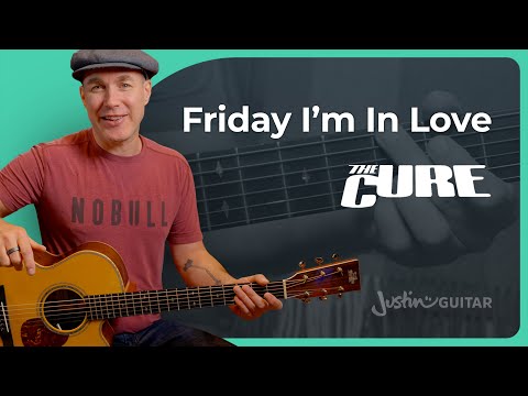 Friday I'm In Love by The Cure | Guitar Lesson