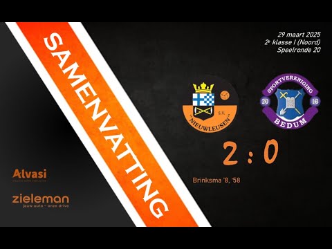 Samenvatting S.V. Nieuwleusen 1 - SV Bedum 1