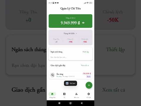 Fin - Quản lý chi tiêu cá nhân