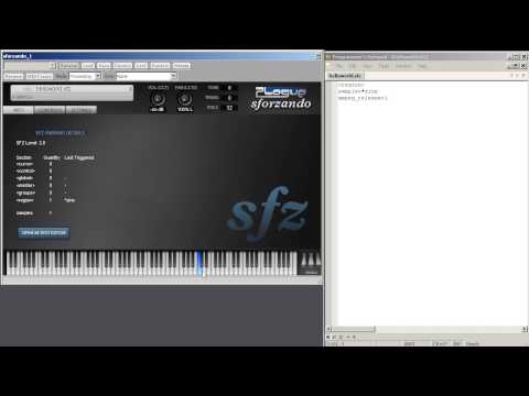 SFZ Tutorial Part 2: Generators , transpose and ADSR