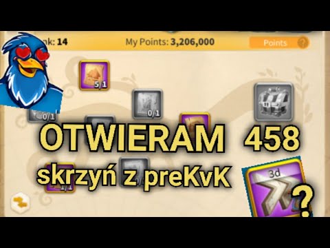 OTWIERAM 458 SKRZYŃ Z PRE KvK! Rise of Kingdoms