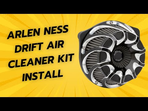 How To Install Arlen Ness Drift Air Cleaner Kit On 2015 Street Glide