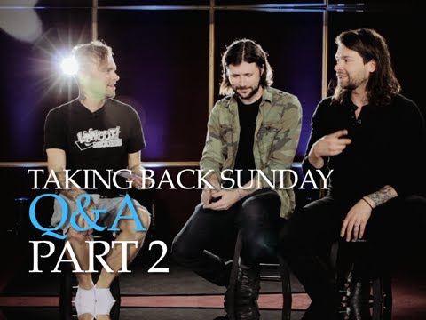 Taking Back Sunday — The PV Fan Q&A (Part 2) Hosted by the Used's Bert McCracken