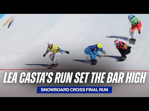 Lea Casta with powerful season starter in Cervinia (ITA) | FIS Snowboard