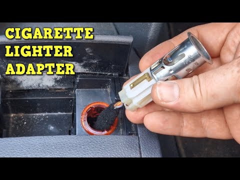 Cigarette Lighter Socket - Removal and Refitting