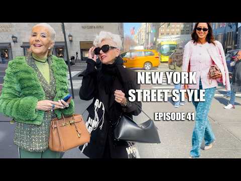 WHAT EVERYONE IS WEARING IN NEW YORK → New York Street Style Fashion → EPISODE. 41