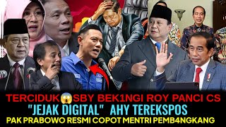 Download lagu SBY CAUGHT BACKING ROY PANCI AND CO. 😱!? AHY'S DIGITAL TRAIL EXPOSED, PRABOWO PK REMOVE THE REBEL... mp3