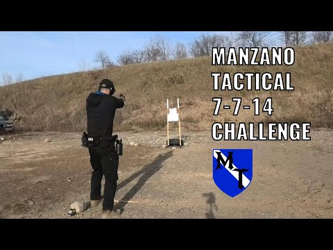 Manzano Tactical 7-7-14 Shooting Drill / Challenge