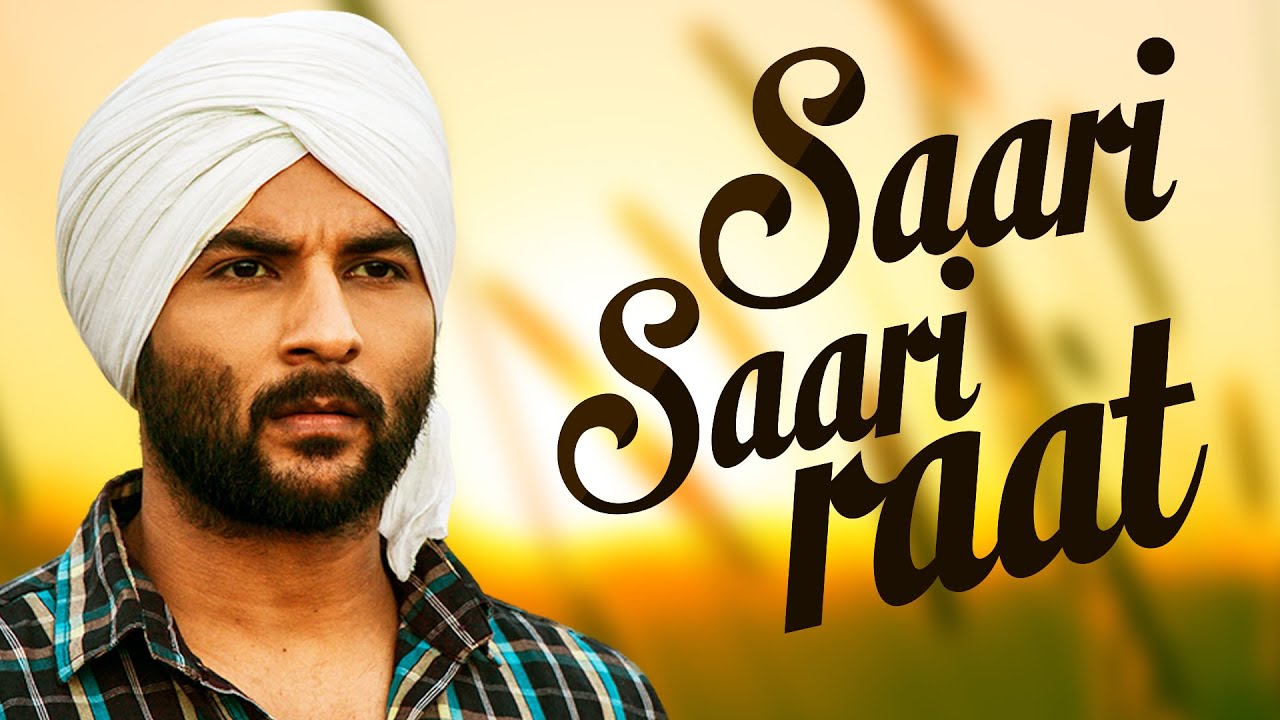 Saari Saari Raat Lyrics  | Vaapsi | Harish Verma, Sameksha | Akhil | Gurmeet Singh