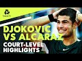 Novak Djokovic vs Carlos Alcaraz: Court-Level Highlights | Madrid 2022 Semi-Final