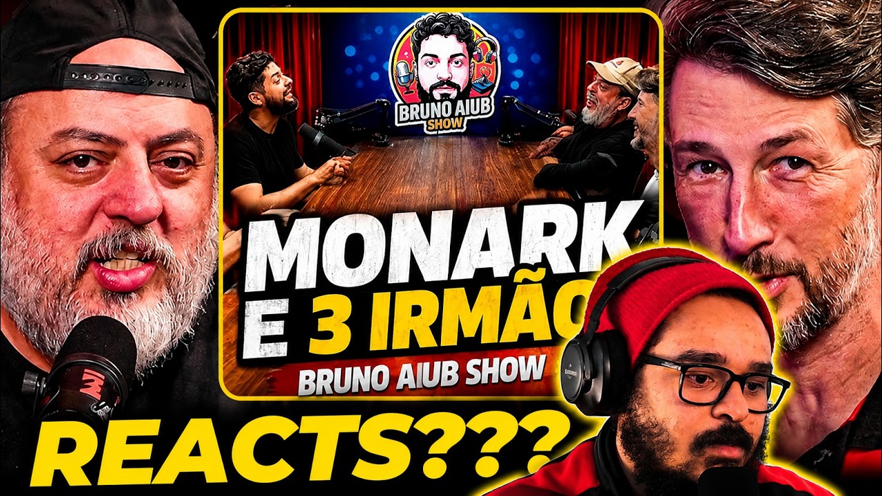 REAÇÃO : MONARK  X RODRIGO 3 IRMÃOS QUE DEU O PAPO VERDADEIRO