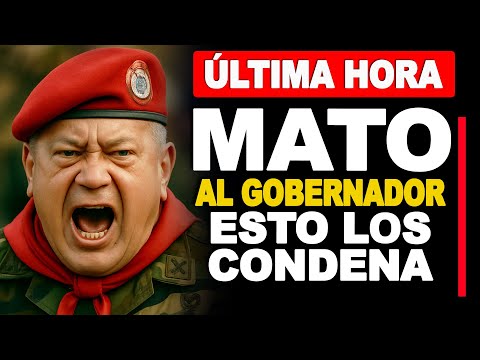 ¡LO MATARON! MADURO LIQUIDA A SANGRE FRÍA AL GOBERNADOR ALFREDO DÍAZ