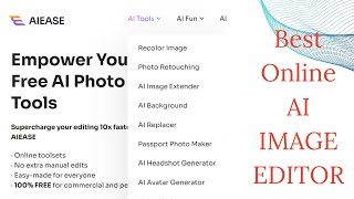 Revolutionize Image Editing with AIEASE: The Future of AI-Powered Creativity! #AIImageEditing