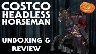 COSTCO Headless Horseman Animatronic Unboxing & Review