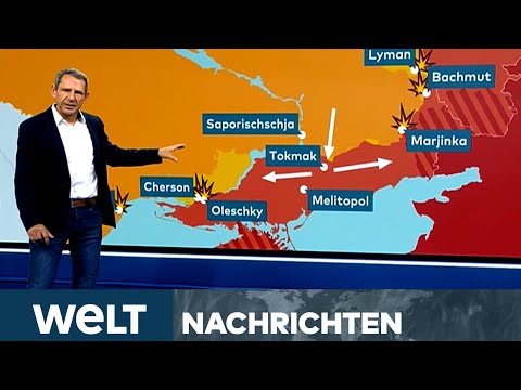 UKRAINE-KRIEG: Putin in der Klemme! "Dort soll die Ukraine Durchbruch gestartet haben" I WELT Stream