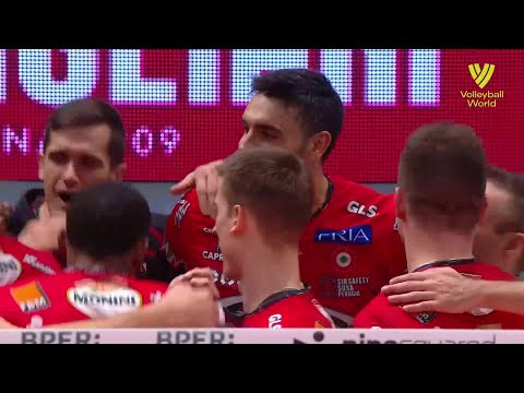 Valsa Group Modena vs. Sir Safety Susa Perugia - FIVB - SuperLega - Match Highlights