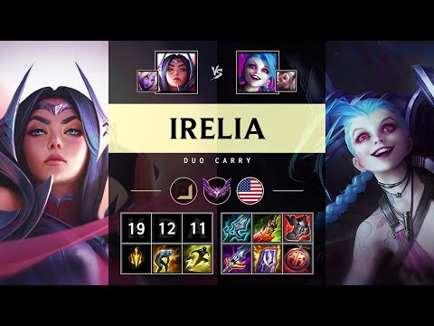 Irelia ADC vs Jinx - NA Master Patch 25.20