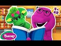 A Trip To The Library Reading And Fairytale Adventures For Kids Barney The Dinosaur