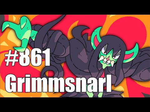 Pokedex Entry 861: Grimmsnarl | Animated Pokemon Facts | FT @AnimationEpic