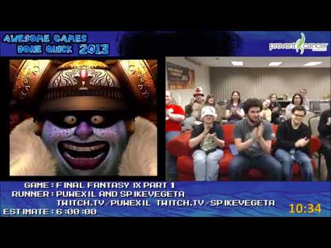 Final Fantasy IX (Discs 1&2 Relay) bu Puwexil, Spikevegeta in 5:32:14 - AGDQ 2013