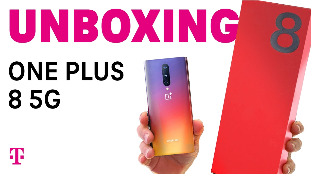 OnePlus 8 Unboxing: NEW 5G Phone with Des | T-Mobile