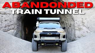 Exploring An ABANDONDED Train TUNNEL | 2023 Colorado ZR2
