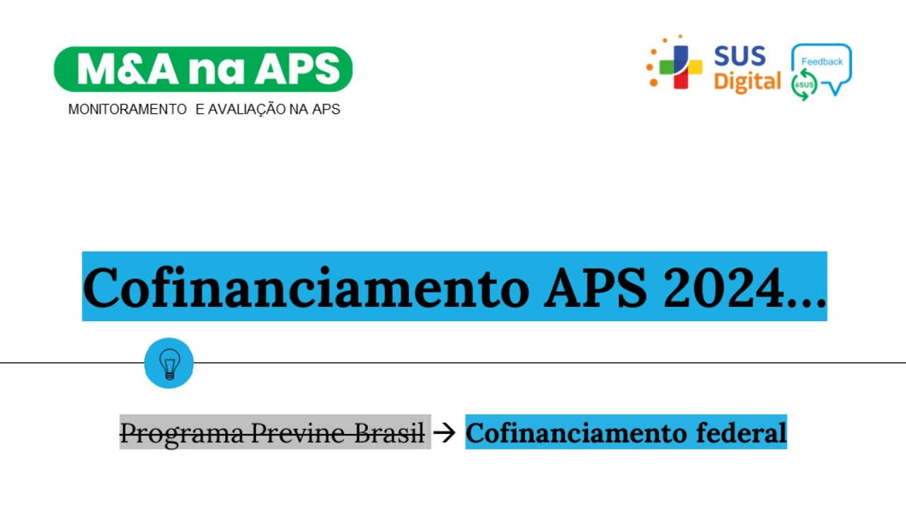 Cofinanciamento federal APS, Portaria 3493