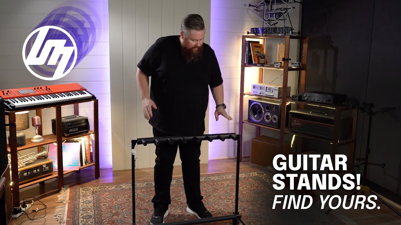 Hercules GS432B PLUS Auto-Grab Triple Guitar Stand