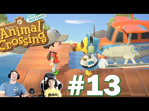 Animal Crossing: New Horizons | First Mystery Island Visit on Dodo Airlines